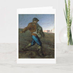 Sower, Jean-Francois Millet Kort