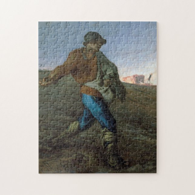 Sower, Jean-Francois Millet Pussel (Vertikal)