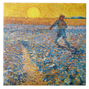 Sower, Van Gogh Kakelplatta
