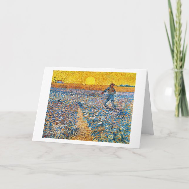 Sower, Van Gogh Kort (Framsida)
