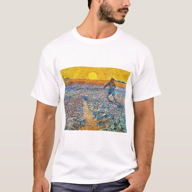 Sower, Van Gogh T Shirt (Framsida)