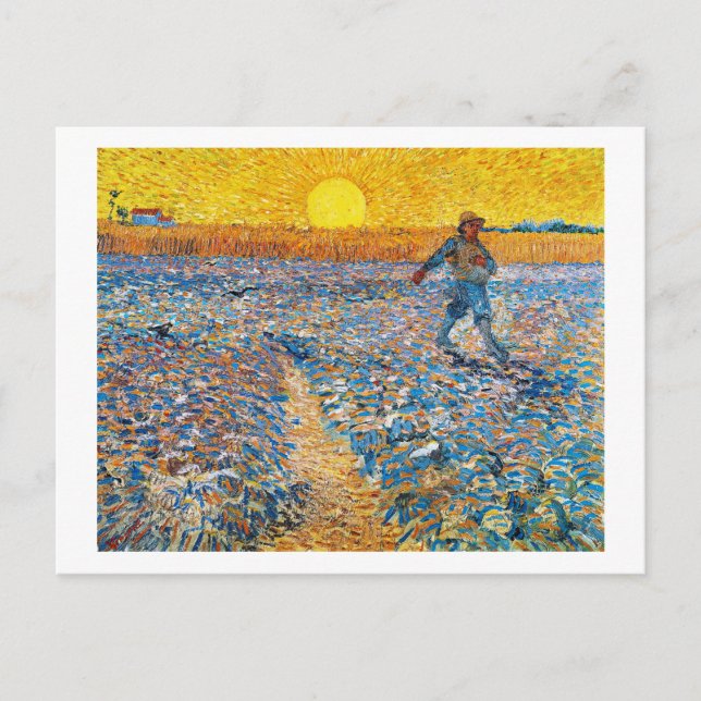 Sower, Van Gogh Vykort (Framsida)