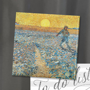 Sower   Vincent Van Gogh Postcard Magnet