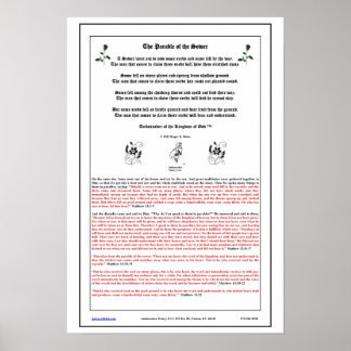 Sowers parabel poster