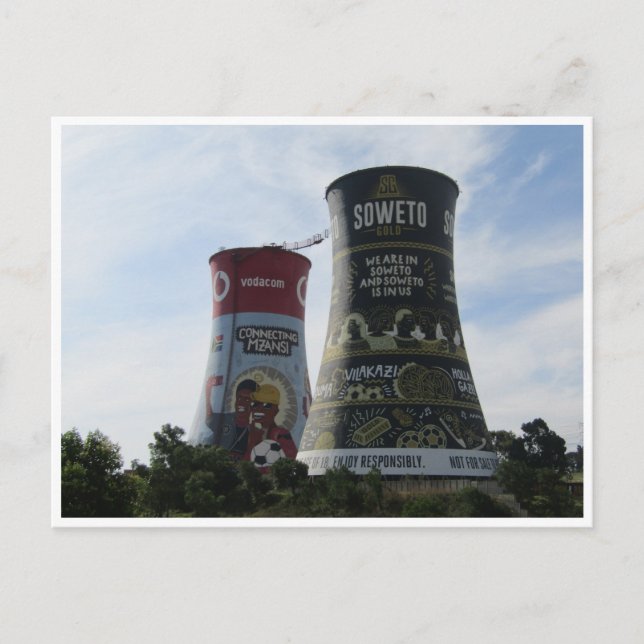 soweto towers vykort (Framsida)
