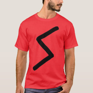 Sowilo Rune-penselversion T Shirt