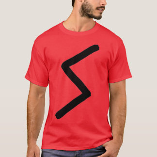 Sowilo Rune-penselversion T Shirt