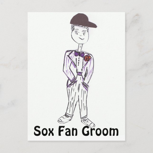 Sox Fläkt Groom Vykort (Framsida)