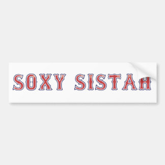 Soxy Sistah bildekal