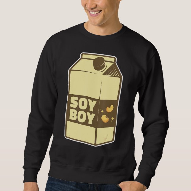 Soy Boy Soy Lång Ärmad Tröja (Framsida)