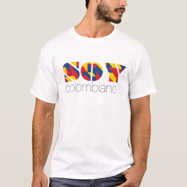 Soy Colombiano Tee Shirt (Framsida)
