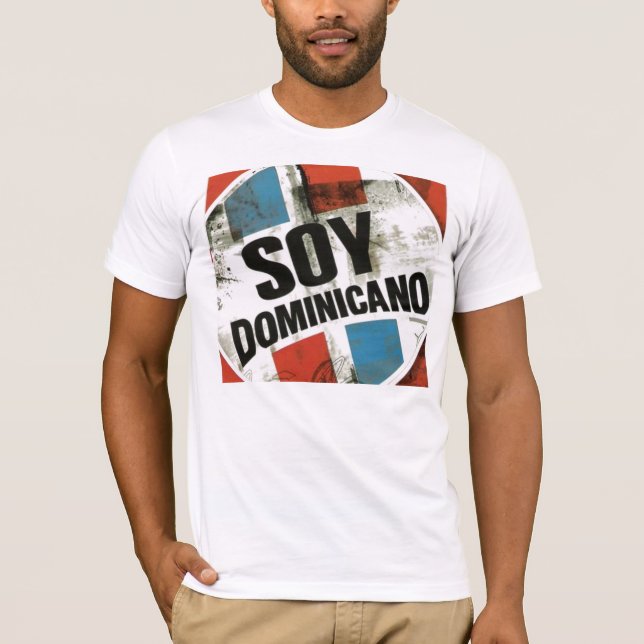 Soy Dominicano T-shirt (Framsida)