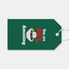 Soy fantastisk Kawaii Sushi Presentetikett