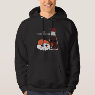 Soy Happy Together Krydda Soya Sås Puns Hoodie