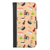 Soy in kärlek söt gult Kawaii Sushi