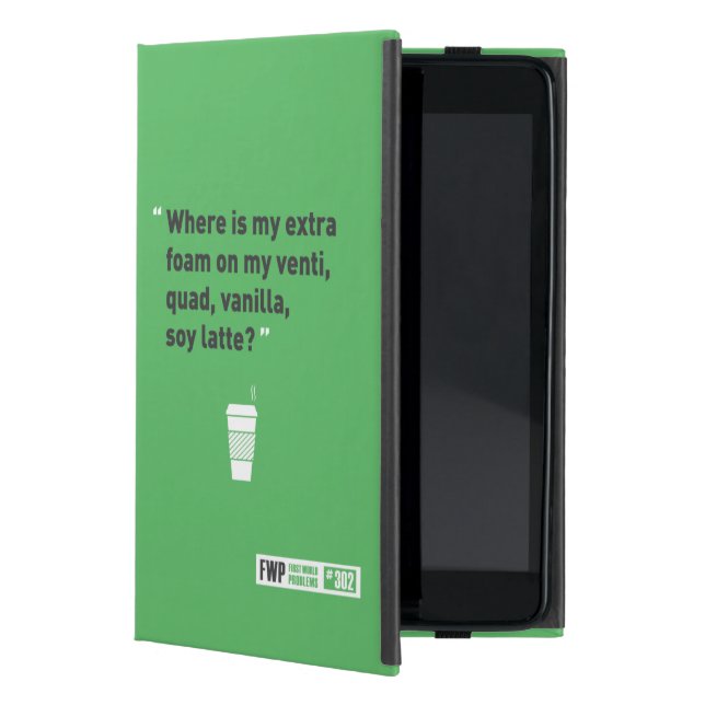 Soy Latté iPad Mini Fodral (Framsidan)