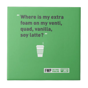 Soy Latté Kakelplatta