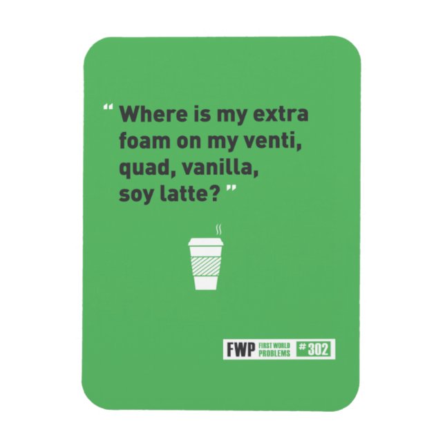 Soy Latté Magnet (Vertikal)