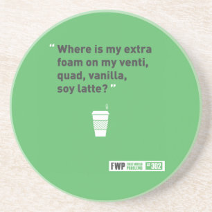 Soy Latté Underlägg