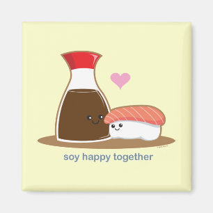 Soy Lycklig Together Magnet