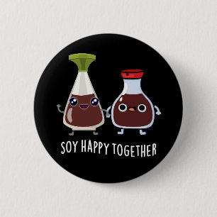 Soy Lycklig Together Soy Sauce Pun Mörk BG Knapp