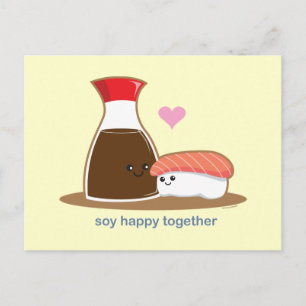 Soy Lycklig Together Vykort