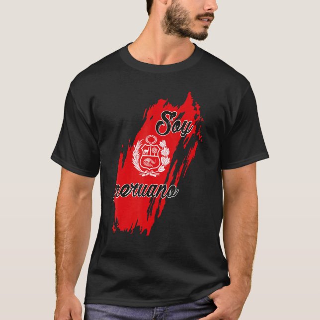 Soy Peruano T Shirt (Framsida)