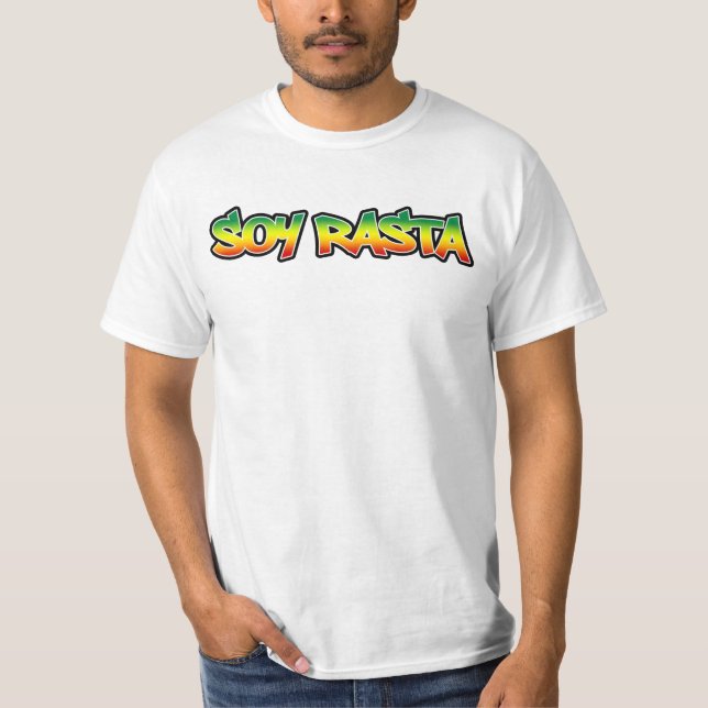 Soy Rasta T Shirt (Framsida)