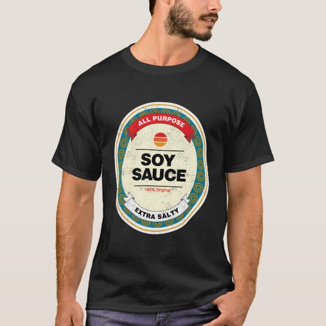 Soy Sauce Halloween T Shirt (Framsida)
