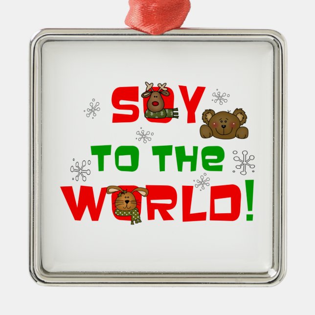 Soy to World Julgransprydnad Metall (Framsidan)