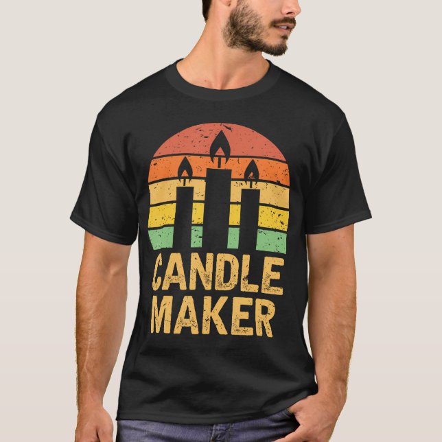 Soy Vax Älskare Candle Makinga T Shirt (Framsida)