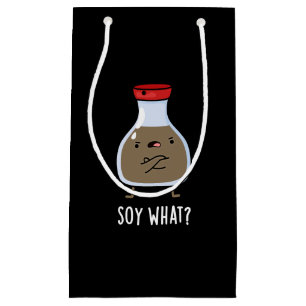 Soy What Funny Soy Sauce Pun Mörk BG