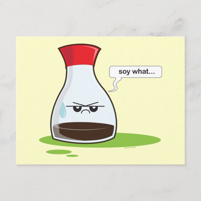 Soy What Vykort (Framsida)