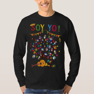 Soy Yo National Hispanic Heritage Month Latin Flag T Shirt