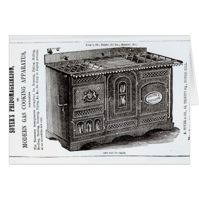 Soyers Phidomageireion Hälsningskort (Framsidan Horizontal)