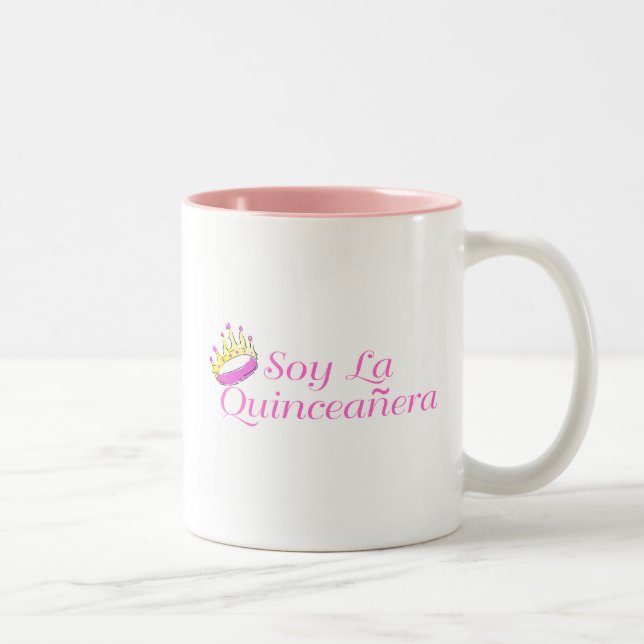 SoyLa Quinceanera Två-Tonad Mugg (Höger)