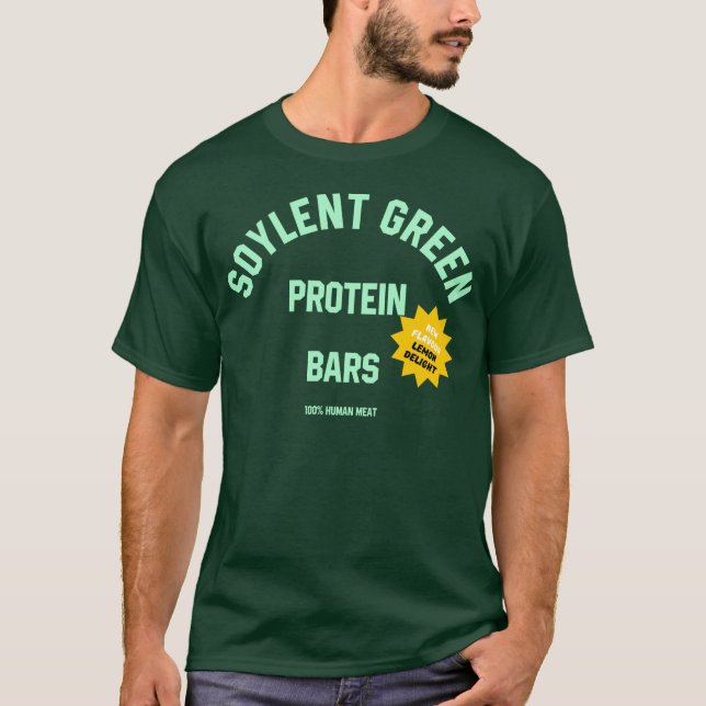 Soylent Green protein bars green edition T Shirt (Framsida)