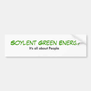 Soylent grön energi, är det all omkring folk bildekal