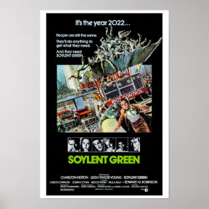 Soylent Grönt 1973 Poster