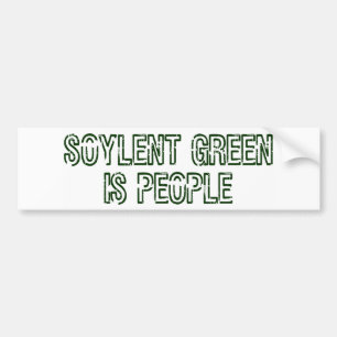 Soylent grönt är folk bildekal
