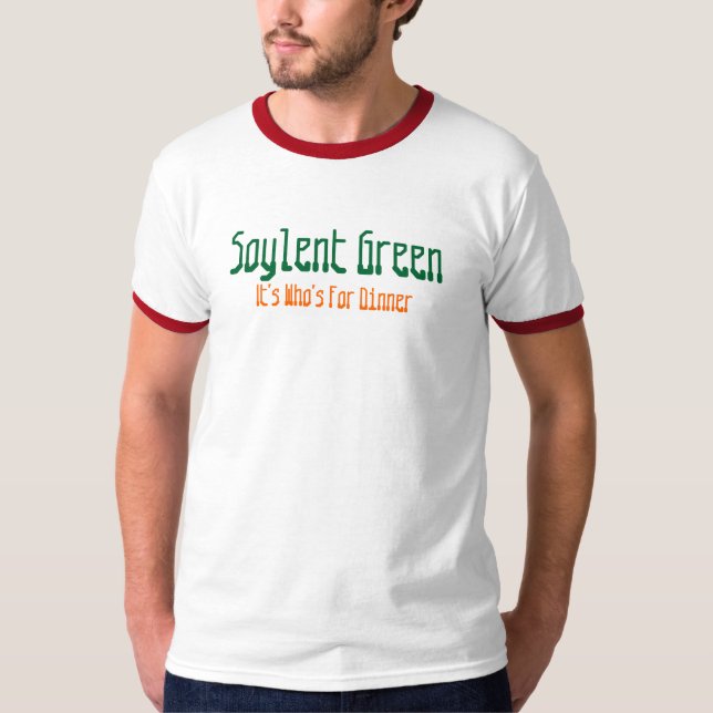 Soylent grönt t-shirt (Framsida)