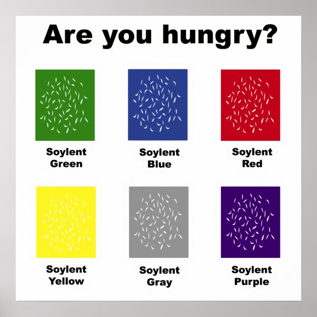 Soylent Poster (Framsidan)
