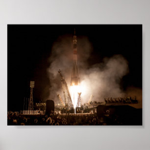 Soyuz Launch Poster