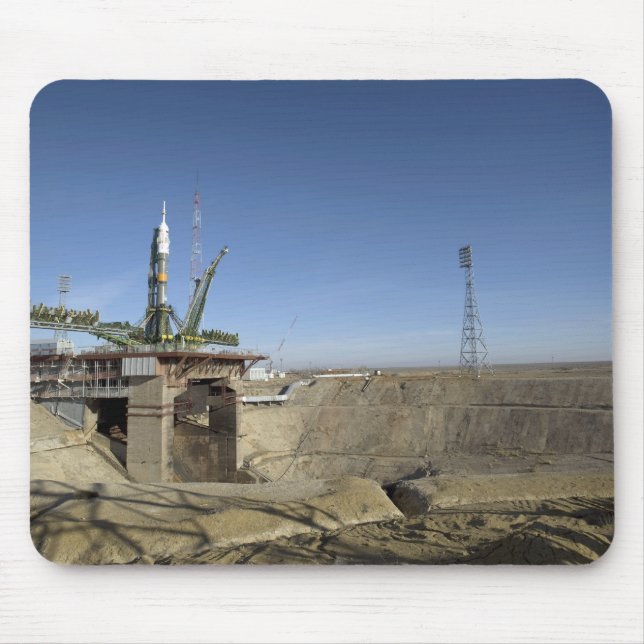 Soyuz-raketen uppförs i position 5 musmatta (Framsidan)