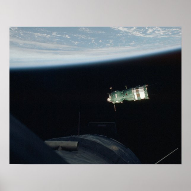 Soyuz-rymdfarkoster (Apollo-Soyuz-testprojektet) Poster (Framsidan)