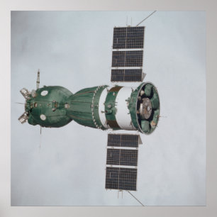 Soyuz-rymdfarkoster (Apollo-Soyuz-testprojektet) Poster
