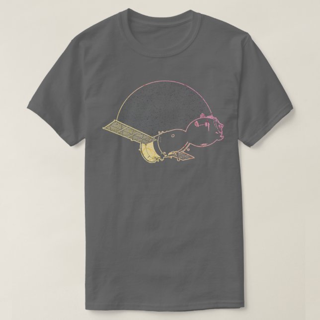 Soyuz Spacecraft Sovjetunionen Ryssland 12 T Shirt (Design framsida)