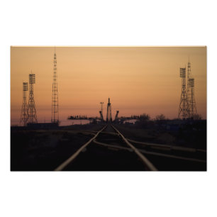 Soyuz-startplattan Fototryck