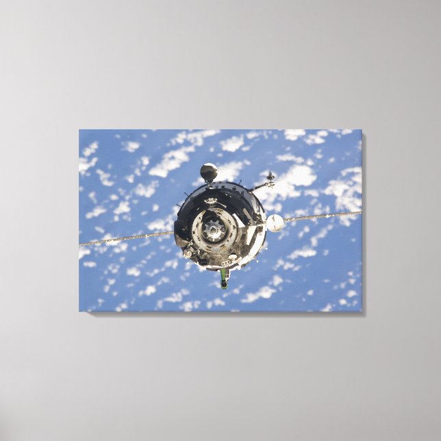Soyuz TMA-01M-rymdfarkosten Canvastryck (Framsida)