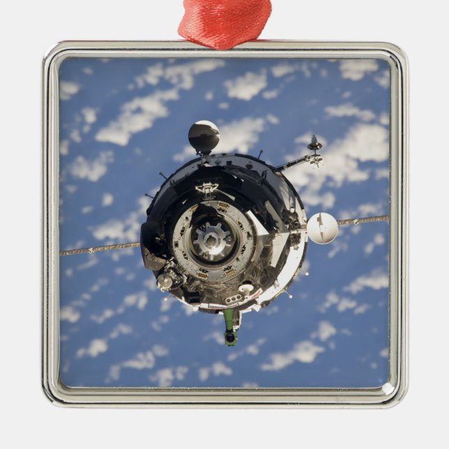Soyuz TMA-01M-rymdfarkosten Julgransprydnad Metall (Framsidan)